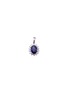 LC COLLECTION JEWELLERY 18K White Gold Sapphire Pendant