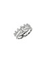LC COLLECTION JEWELLERY 18K White Gold Pear Cut Diamond Ring — US 6