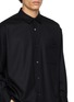  - TECLOR - Chest Pocket Relaxed Dress Shirt
