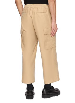 Back View - Click To Enlarge - TECLOR - Cropped Cargo Pants