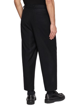 Back View - Click To Enlarge - TECLOR - Angola Two Tuck Pants