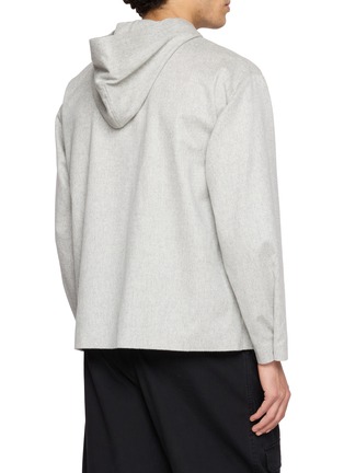 Back View - Click To Enlarge - TECLOR - Zip Up Hoodie