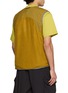 Back View - Click To Enlarge - AND WANDER - Air Fleece Panelled Zip Up Vest