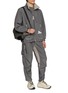 Figure View - Click To Enlarge - AND WANDER - Reflective Ripstop Panelled Pants