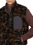  - AND WANDER - Reversible Stand Collar Boa Vest