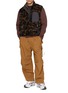 Figure View - Click To Enlarge - AND WANDER - Reversible Stand Collar Boa Vest