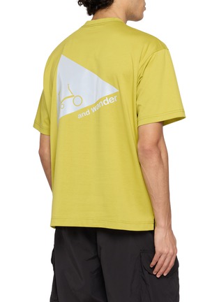 Back View - Click To Enlarge - AND WANDER - Utility Pocket T-Shirt
