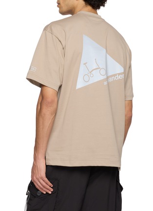Back View - Click To Enlarge - AND WANDER - Utility Pocket T-Shirt