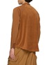 Back View - Click To Enlarge - AND WANDER - Fleece Panelled Band Collar Shirt