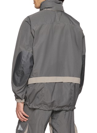 Back View - Click To Enlarge - AND WANDER - Reflective Ripstop Panelled Hooded Jacket