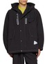 AND WANDER Fishtail Hooded Octa Coat