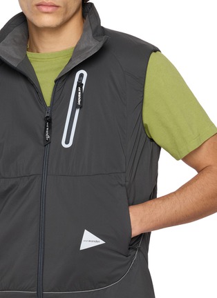  - AND WANDER - Stand Collar Airflow Light Vest
