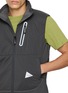  - AND WANDER - Stand Collar Airflow Light Vest
