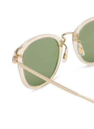 Detail View - Click To Enlarge - OLIVER PEOPLES - Square Acetate Sunglasses