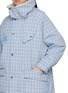  - HALFWAY NATIVE - Sea Cliff Chequered Faux Fur Padded Parka