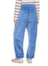 Back View - Click To Enlarge - HALFWAY NATIVE - Ocean Breeze Appliqué Velour Sweatpants