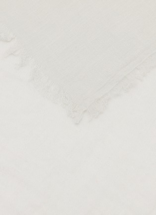 Detail View - Click To Enlarge - LANE'S - Silk Cashmere Twill Shawl