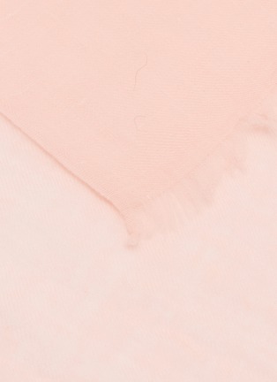 Detail View - Click To Enlarge - LANE'S - Silk Cashmere Twill Weave Shawl
