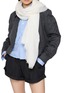 Figure View - Click To Enlarge - LANE'S - Silk Cashmere Twill Weave Shawl