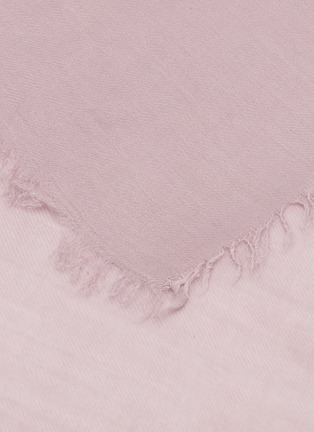 Detail View - Click To Enlarge - LANE'S - Silk Cashmere Twill Shawl