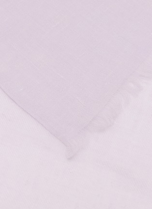 Detail View - Click To Enlarge - LANE'S - Silk Cashmere Twill Weave Shawl