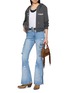 Figure View - Click To Enlarge - MARKGONG - Embroidered Hooded Zip Up Jacket