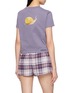 Back View - Click To Enlarge - MARKGONG - Graphic Print Short Sleeve T-shirt