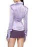 Back View - Click To Enlarge - MARKGONG - Point Collar Long Sleeve Shirt