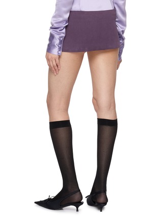 Back View - Click To Enlarge - MARKGONG - Beaded Mini Skirt