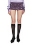 MARKGONG Beaded Mini Skirt