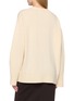 Back View - Click To Enlarge - R2W - Rasmo Round Neck Wool Cashmere Knit Sweater