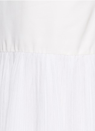Detail View - Click To Enlarge - SANDRO - 'Replay' knit hem dress