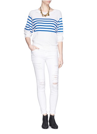 Figure View - Click To Enlarge - SANDRO - 'Sefor' nautical stripe sweater