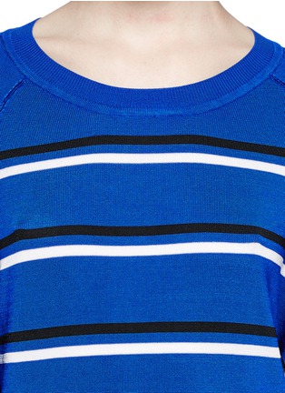 Detail View - Click To Enlarge - SANDRO - 'Sigrid' stripe sweater