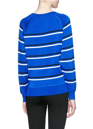 Back View - Click To Enlarge - SANDRO - 'Sigrid' stripe sweater