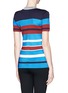 Back View - Click To Enlarge - SANDRO - 'Tam' stripe knit T-shirt