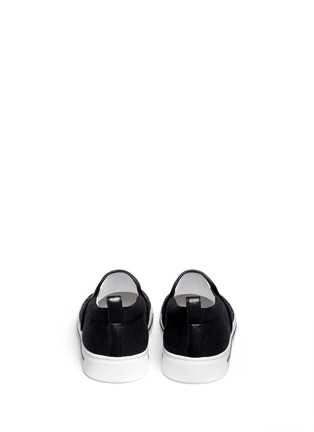 Back View - Click To Enlarge - MARC BY MARC JACOBS SHOES - 'Bea' print canvas skate slip-ons