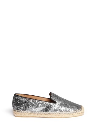 Main View - Click To Enlarge - MARC BY MARC JACOBS SHOES - Glitter espadrille slip-ons