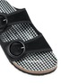 Detail View - Click To Enlarge - BIRKENSTOCK 1774 - Arizona Round Buckle Velvet Sandals