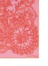 Detail View - Click To Enlarge - VALENTINO GARAVANI - Floral lace print silk scarf
