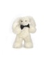WEICH COUTURE ALPACA Milo Stuffed Bunny Toy — Pearl White/Size L