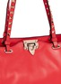 Detail View - Click To Enlarge - VALENTINO GARAVANI - 'Rockstud' small leather tote