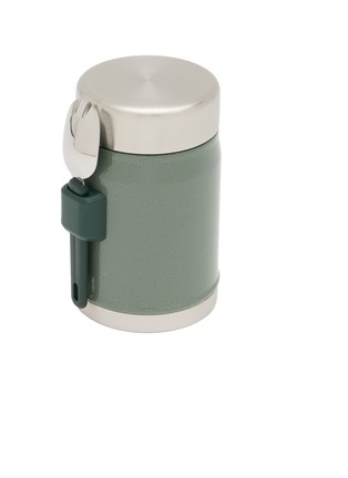 Detail View - Click To Enlarge - STANLEY - Classic Legendary Food Jar + Spork 14oz — Hammertone Green