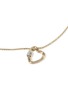 Detail View - Click To Enlarge - JOHN HARDY - Bamboo Heart 14K Gold Diamond Pendant Necklace — Size 16-18