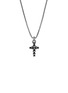 JOHN HARDY Classic Chain Sterling Silver Cross Pendant Necklace — Size 26