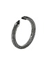 Detail View - Click To Enlarge - JOHN HARDY - Spear 50 Dark Sterling Silver Black Onyx Flex Cuff — Size L