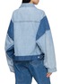 Back View - Click To Enlarge - QUIITO - Reworked Dolman Denim Jacket