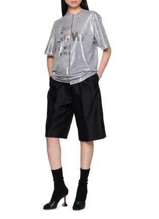 Figure View - Click To Enlarge - QUIITO - Half Logo T-Shirt