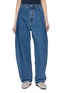QUIITO Big Tuck Medium Wash Jeans