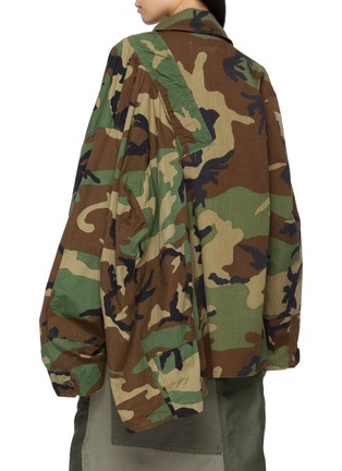 Back View - Click To Enlarge - QUIITO - Reworked Camouflage Jackets
